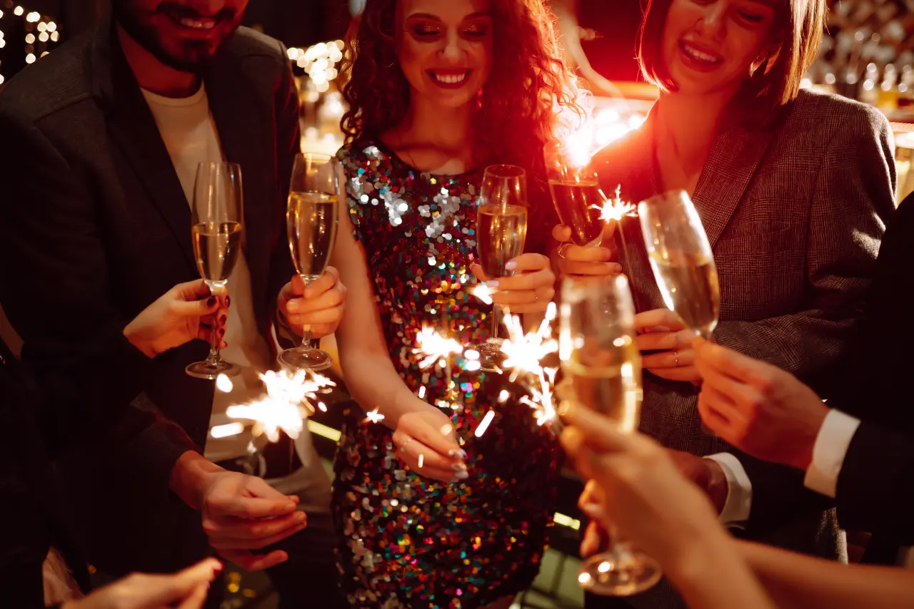 Celebrating New Year at Alveston Manor
