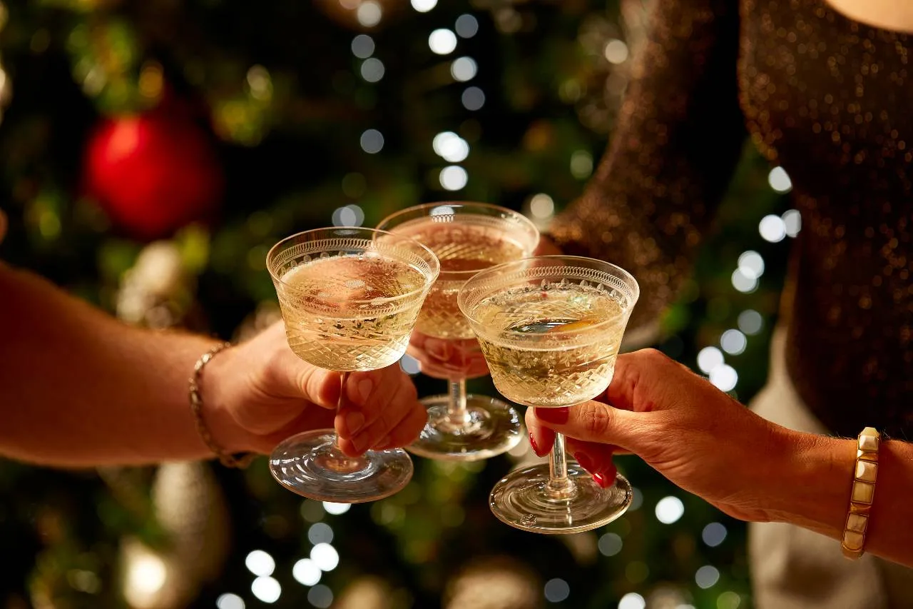 Champagne at the New Year's Eve Gala Ball