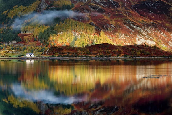 Loch Morlich, Cairngorms in autumn