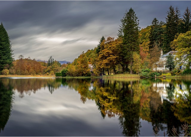 Loch Ard in autumn
