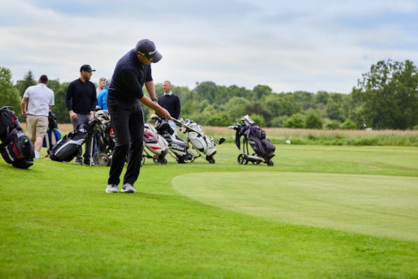 golfers at Linden Hall