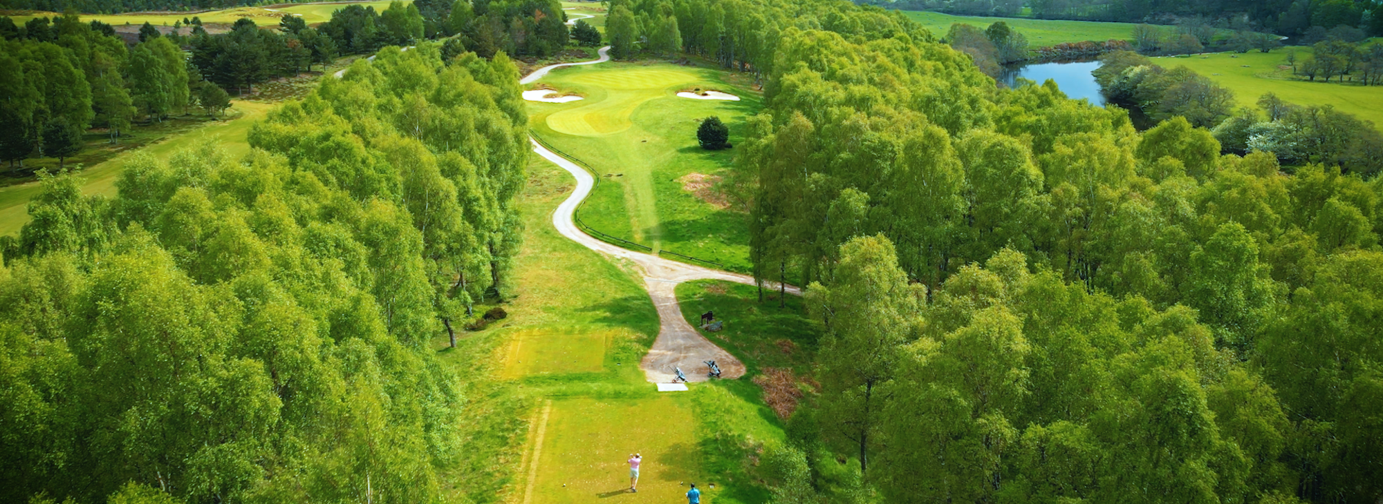 The 14th hole at Spey Valley The 14th hole at Spey Valley