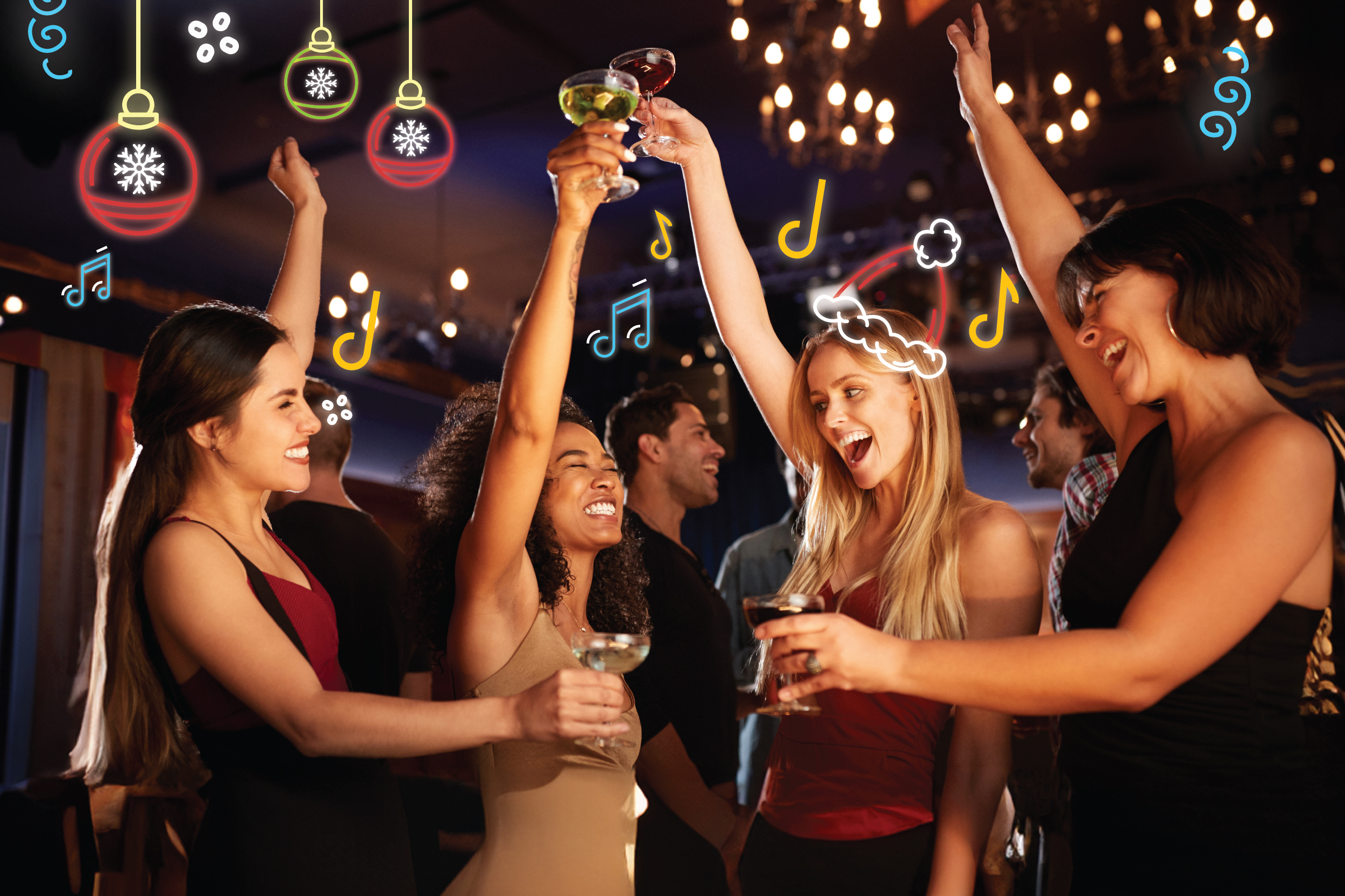 Fabulously Festive Christmas Party Night