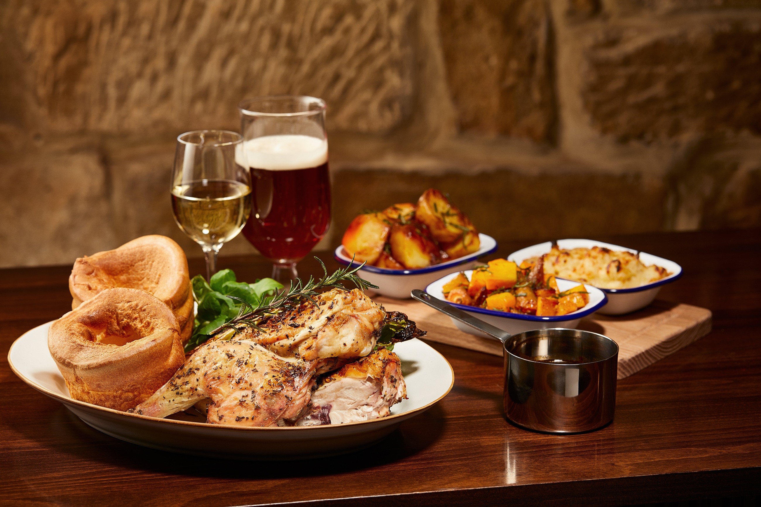 Sunday Dinner & Drinks at Linden Hall