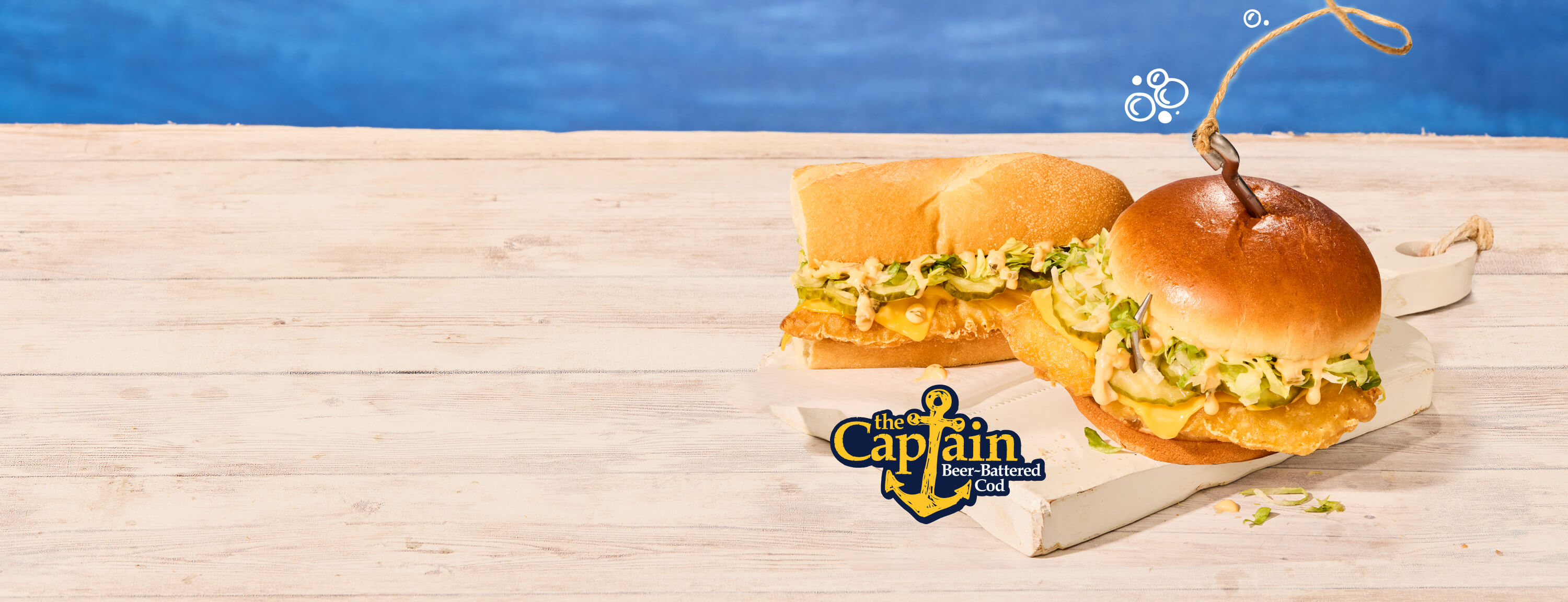 The Captain Beer-Battered Cod