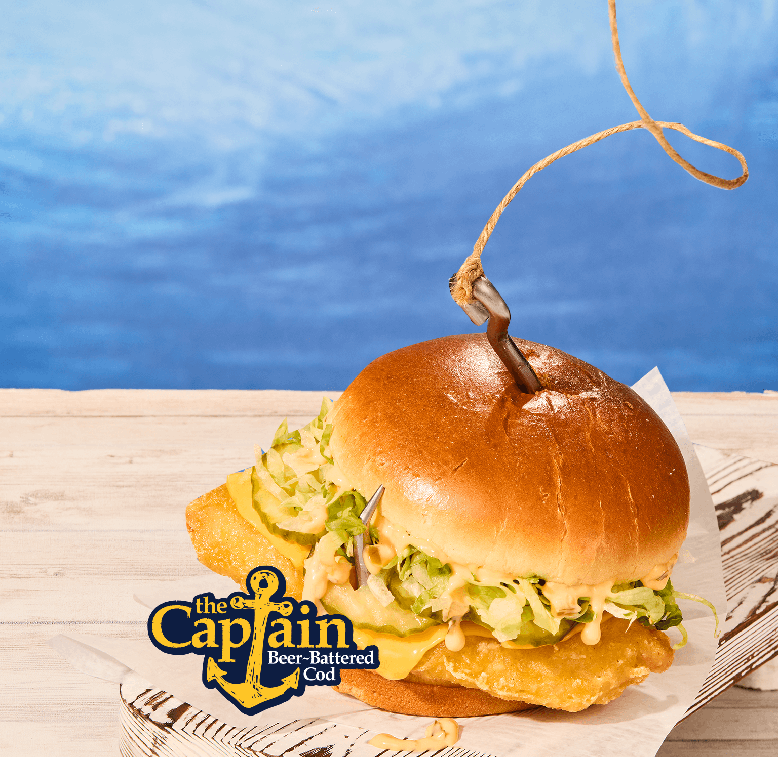 The Captain Beer-Battered Cod