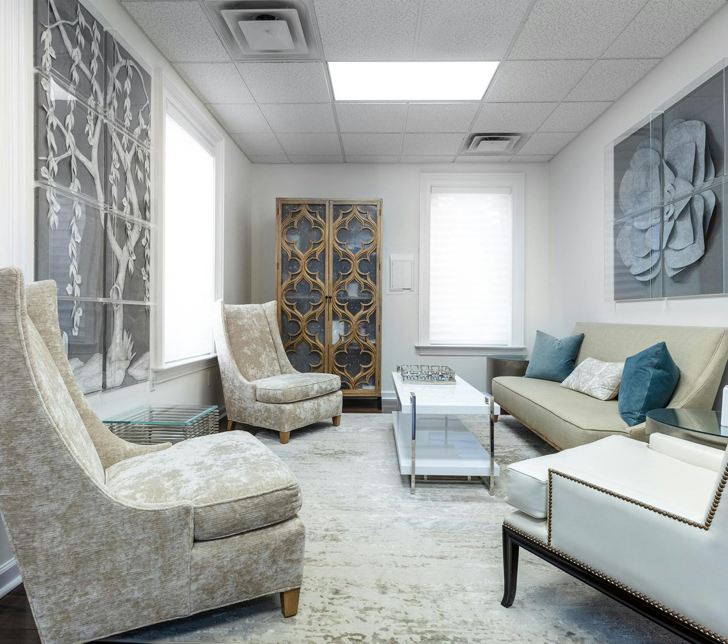 waiting room at Hazen Plastic Surgery