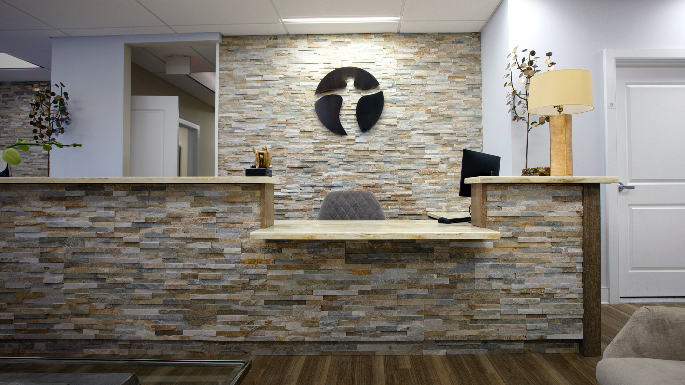 reception area at Hazen Plastic Surgery