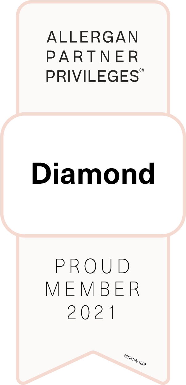 allergan partner privileges diamond logo