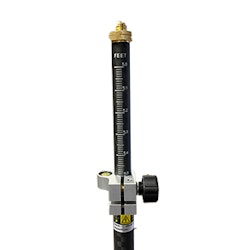 All carbon fiber prism pole 8ft.