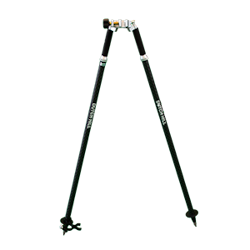 All carbon fiber surveying bipod