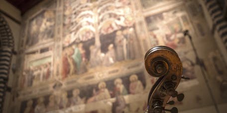 Concert in Santa Croce, Florence, by Orchestra della Toscana Concert in Santa Croce, Florence, by Orchestra della Toscana