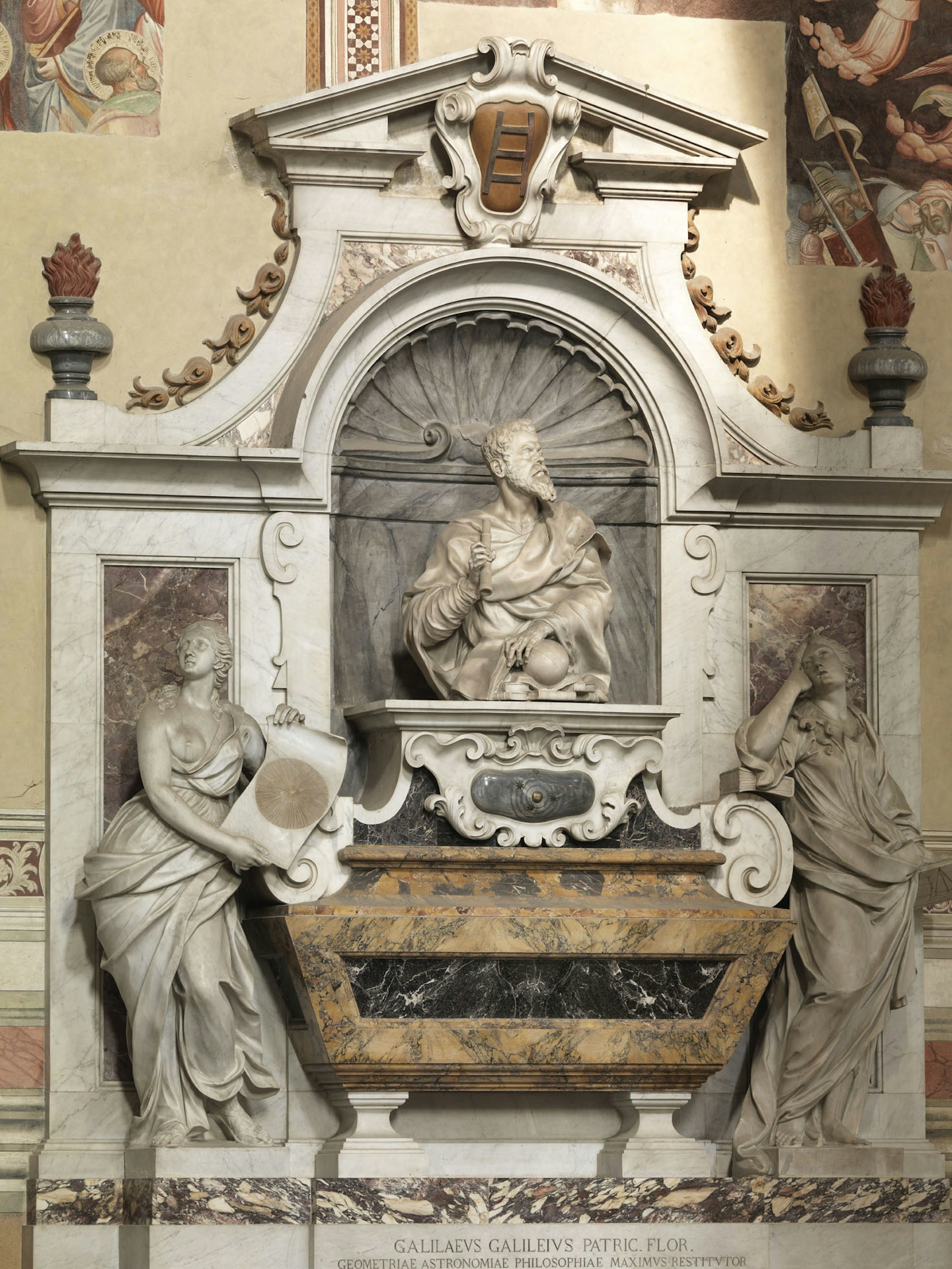 Giovanni Battista Foggini (progetto) - Tomba monumentale di Galileo Galilei