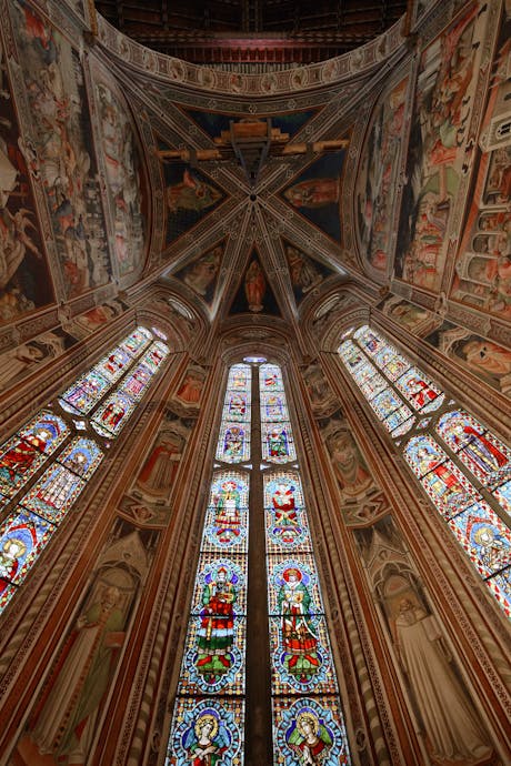 Interno della cappella Maggiore. Firenze, Santa Croce, transetto Interno della cappella Maggiore. Firenze, Santa Croce, transetto