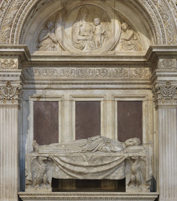 Bernardo Rossellino, Monumental Tomb of Leonardo Bruni Bernardo Rossellino, Monumental Tomb of Leonardo Bruni