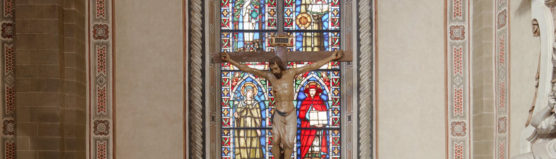 Interno della cappella Bardi di Vernio. Firenze, Santa Croce, transetto sinistro Interno della cappella Bardi di Vernio. Firenze, Santa Croce, transetto sinistro