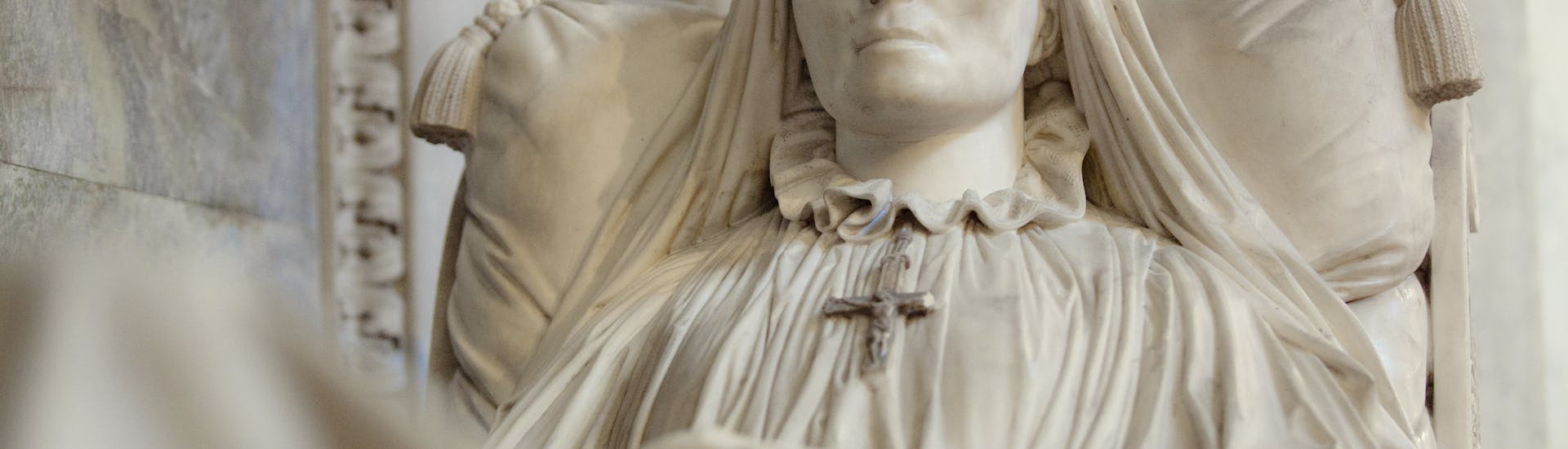 Lorenzo Bartolini, “Tomba monumentale di Zofia z Czartoryskich Zamoyska”, particolare, 1837-1844, marmo. Firenze, Santa Croce, transetto sinistro, cappella Salviati Lorenzo Bartolini, “Tomba monumentale di Zofia z Czartoryskich Zamoyska”, particolare, 1837-1844, marmo. Firenze, Santa Croce, transetto sinistro, cappella Salviati