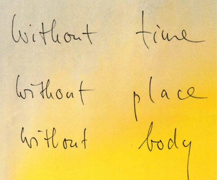 Mostra Without Time, Without Place, Without Body di Wolfgang Laib