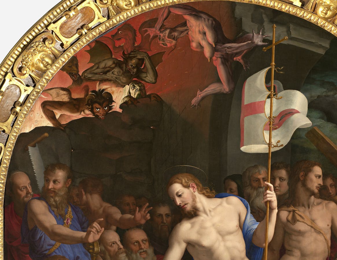 Bronzino, Christ's Descent into Limbo, 1552. Santa Croce, Novitiate, Medici Chapel Bronzino, Christ's Descent into Limbo, 1552. Santa Croce, Novitiate, Medici Chapel