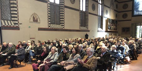 La presentazione del volume postumo di Pina Ragionieri nel Cenacolo di Santa Croce a Firenze La presentazione del volume postumo di Pina Ragionieri nel Cenacolo di Santa Croce a Firenze