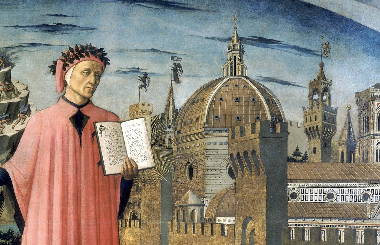 Domenico di Michelino, La Divina Commedia illumina Firenze