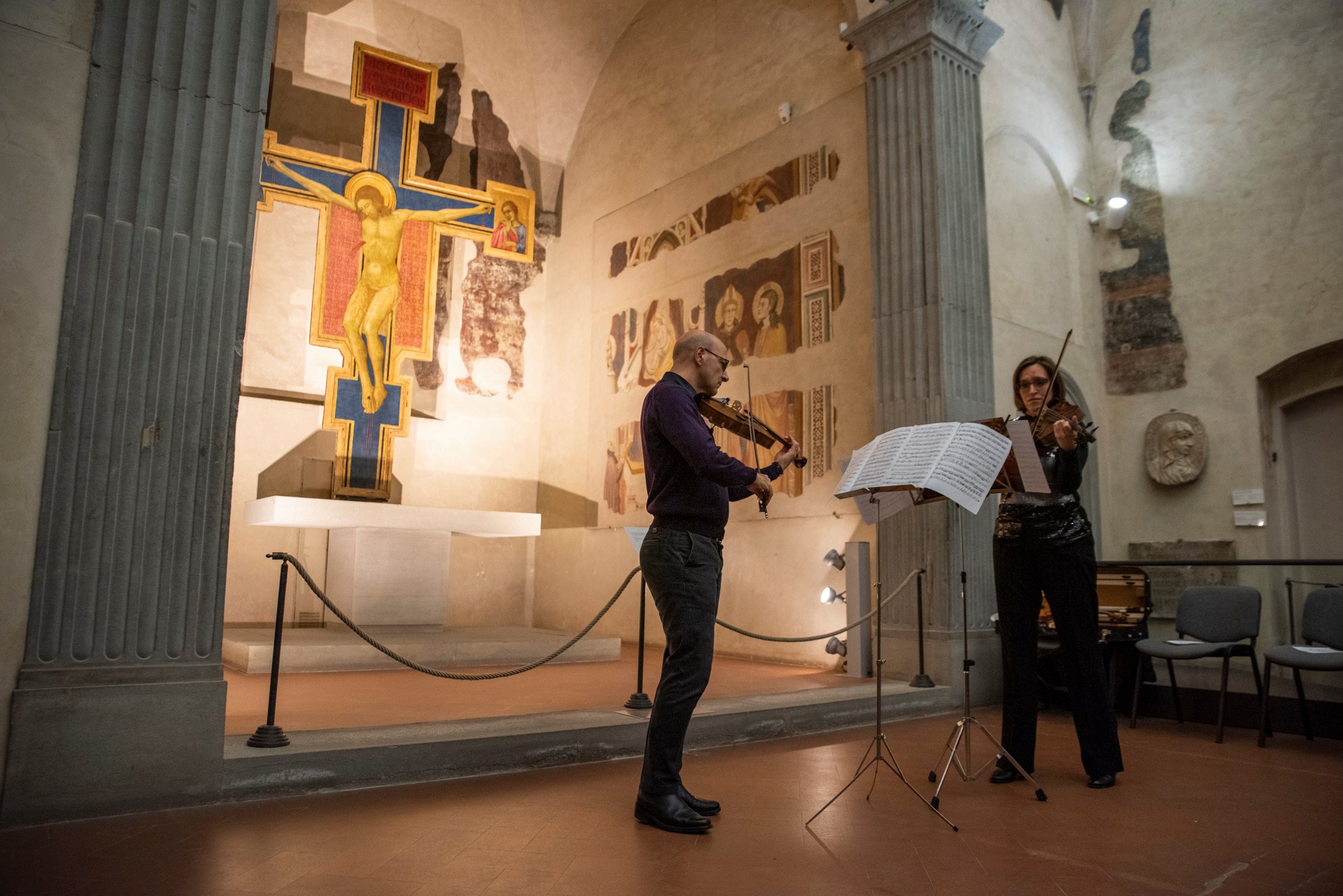 Strings city 2019 Le viole dell'ORT nella Cappella Cerchi a Santa Croce, Firenze