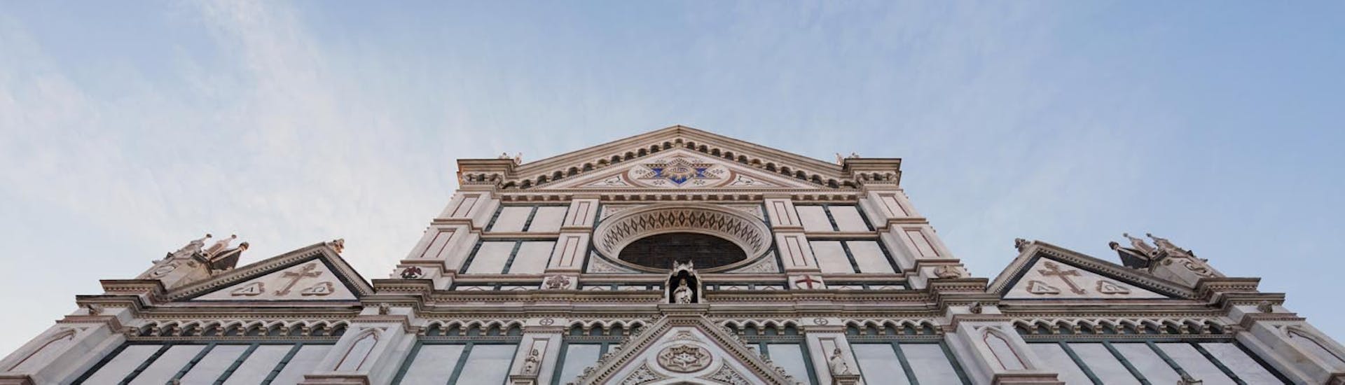 Facciata della basilica. Firenze, Santa Croce Facciata della basilica. Firenze, Santa Croce