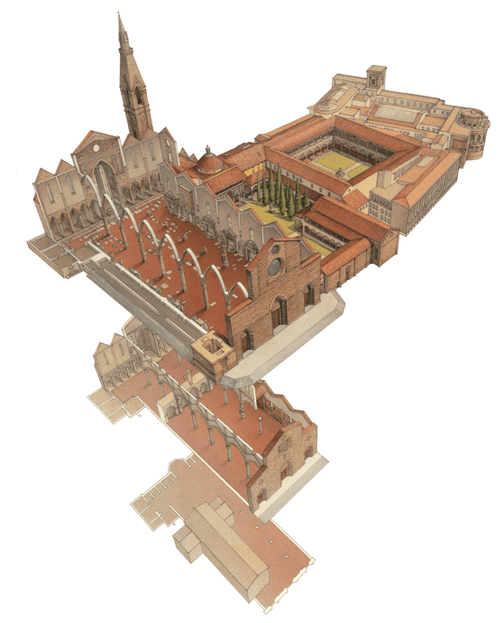 Historical levels in Santa Croce