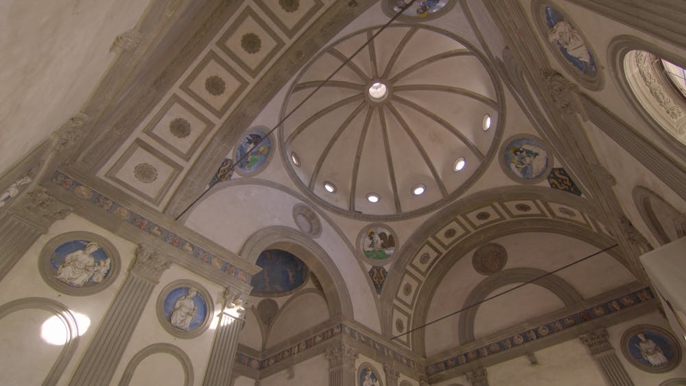 Interno della cappella Pazzi