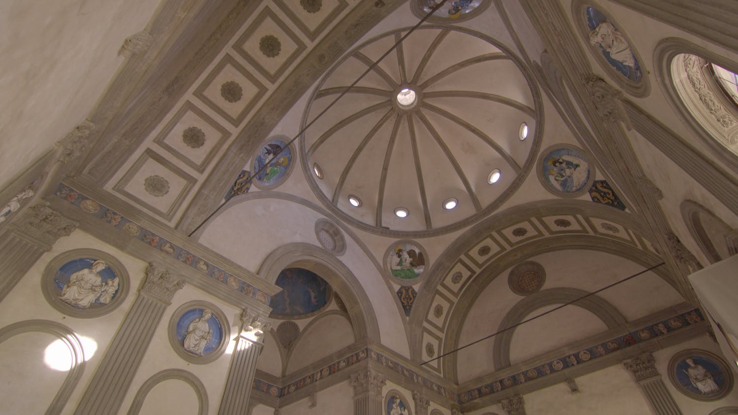 Interno della cappella Pazzi