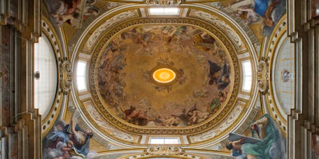 Niccolini's chapel ceiling Niccolini's chapel ceiling