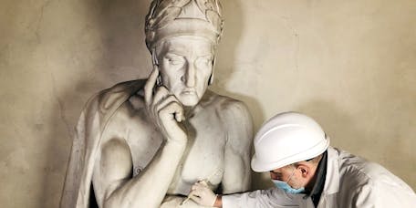 Restoration of Dante's Cenotaph Restoration of Dante's Cenotaph