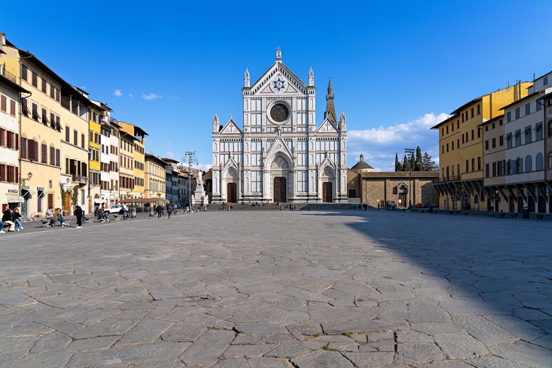 Es at tilbagetrække manuskript Santa Croce, Florence, Italy - Santa Croce