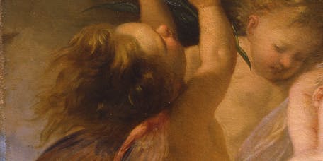 Giuseppe Bezzuoli, “Angelo”, particolare della “Assunzione della Madonna”, 1840, olio su tela. Firenze, Santa Croce, Museo dell’Opera di Santa Croce Giuseppe Bezzuoli, “Angelo”, particolare della “Assunzione della Madonna”, 1840, olio su tela. Firenze, Santa Croce, Museo dell’Opera di Santa Croce