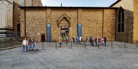 Ingresso nel nuovo percorso di visita Progetto Studio Guicciardini&Magni