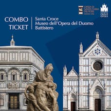 Biglietto congiunto Santa Croce + Museo dell'Opera del Duomo + Battistero