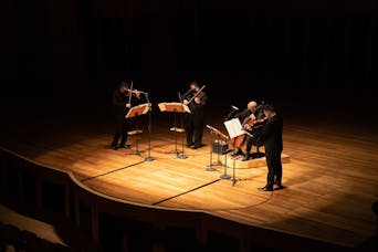 Il Quartetto d'Archi dell'Orchestra Sinfonica dello Stato di São Paulo