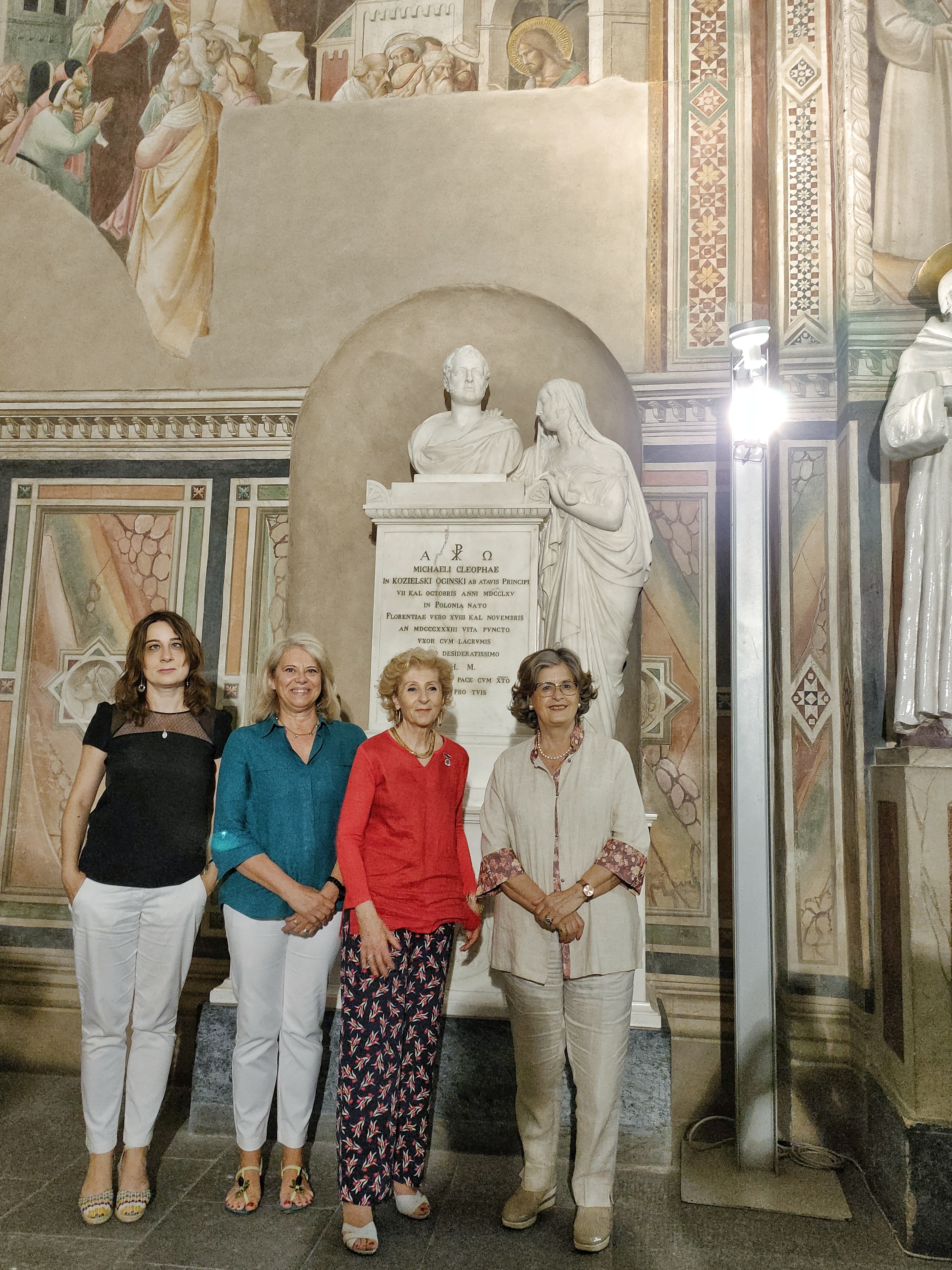 Presentazione del restauro della tomba di Oginski in cappella Castellani. mazzocchi, Rosa, Giudizi, Acidini