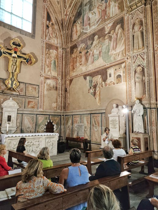 Presentazione del restauro della tomba di Oginski in cappella Castellani