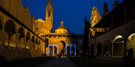 Genius Loci a Santa Croce Il festival di Genius Loci nel chiostro di Santa Croce a Firenze