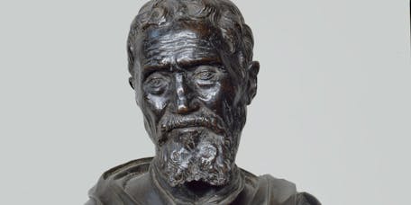 Daniele da Volterra e Giambologna, Busto di Michelangelo. Firenze, Casa Buonarroti Daniele da Volterra e Giambologna, Busto di Michelangelo. Firenze, Casa Buonarroti