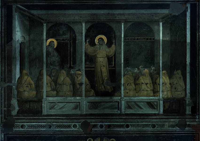 Studies on a scene of the Bardi chapel Studies on a scene of the Bardi chapel