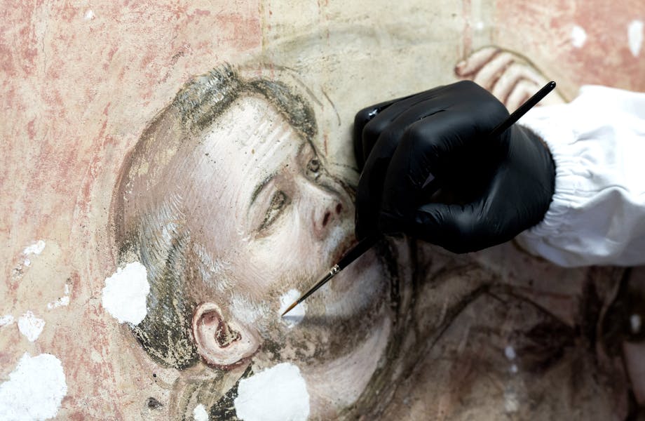 Particolare ritocco dettaglio