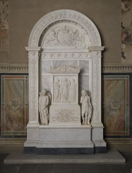 Monumento a Louise di Stolberg-Gedern dopo il restauro