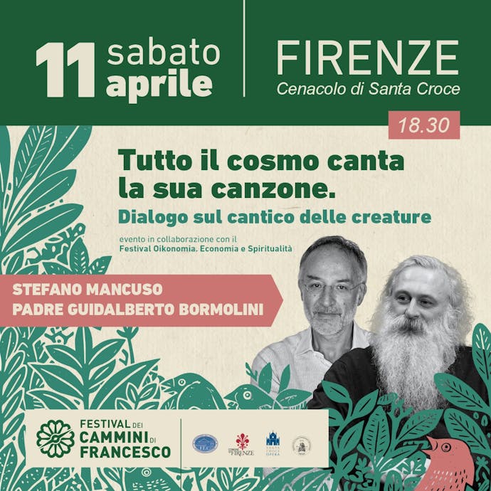 Festival dei Cammini di Francesco 2026_Appuntamento a Santa Croce l'11 aprile