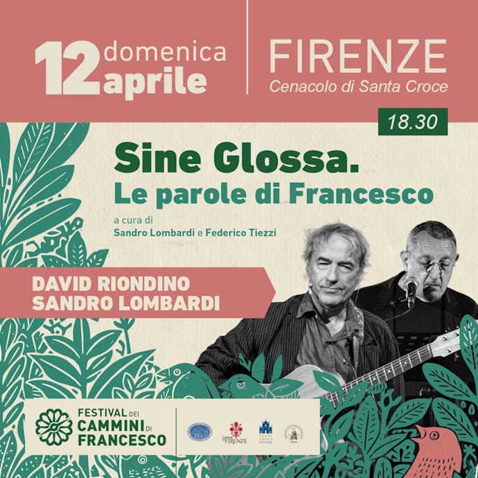 Festival dei Cammini di Francesco 2026_Appuntamento a Santa Croce il 12 aprile Festival dei Cammini di Francesco 2026_Appuntamento a Santa Croce il 12 aprile