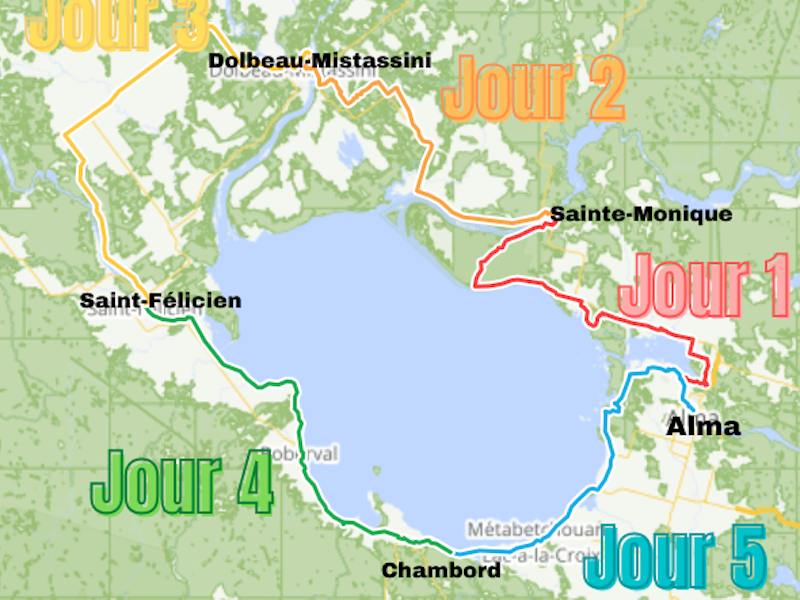Tour du lac saint jean velo hotsell