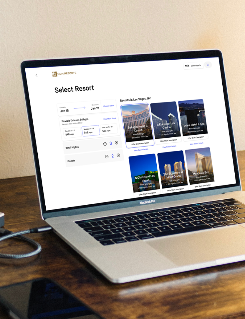 From Browsing to Booking: Enhancing Conversion at MGM Resorts