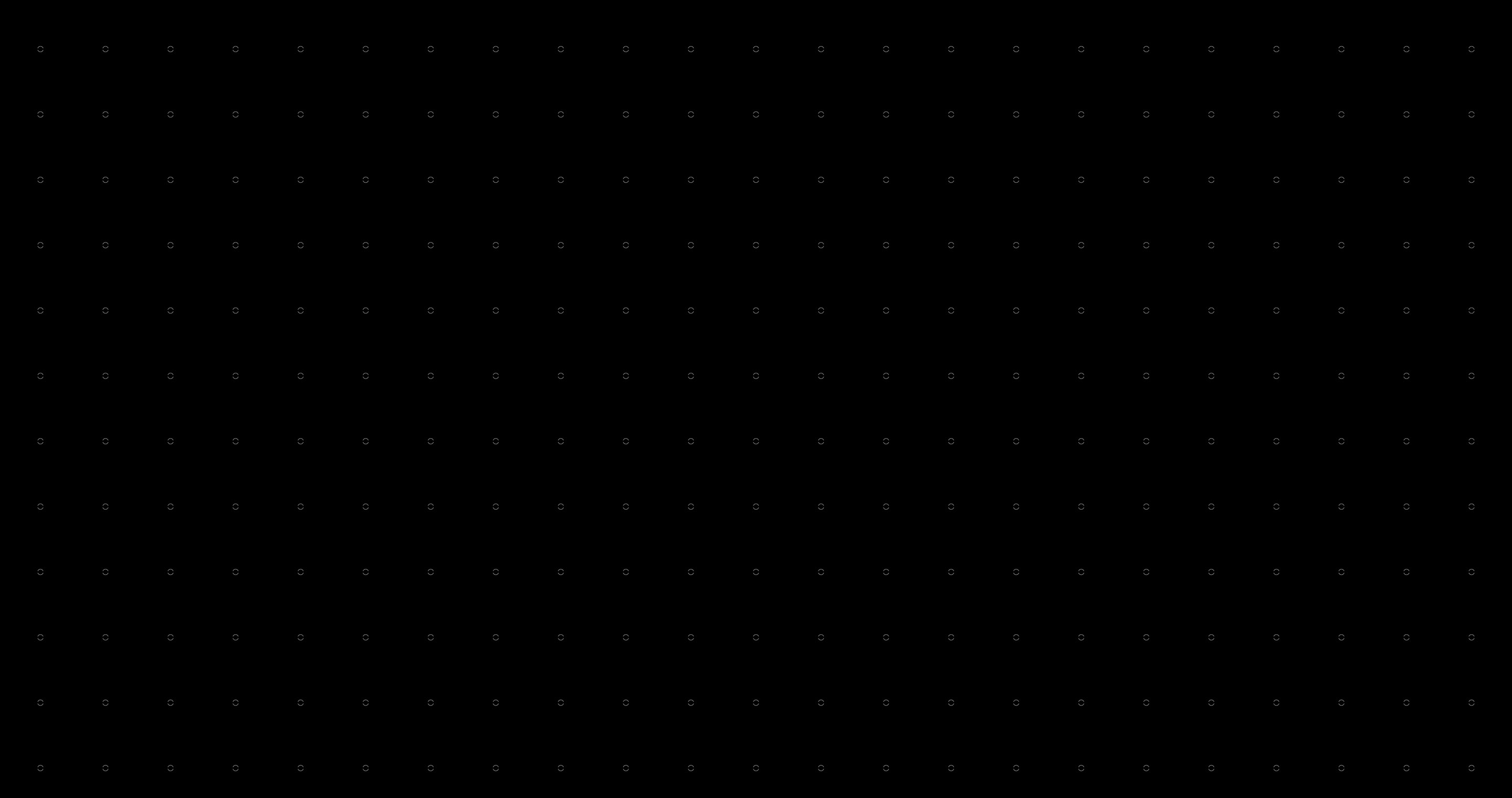 A circle pattern over a black background.