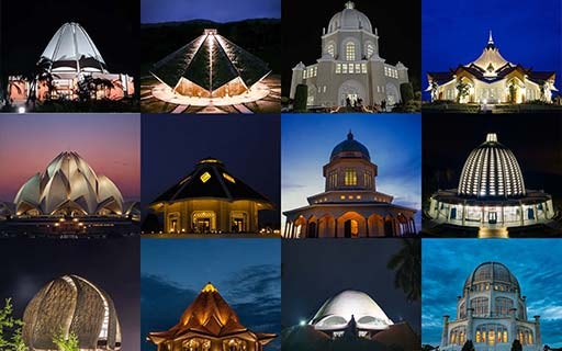 Houses of Worship: Bahá’í temples become focal points of commemorations